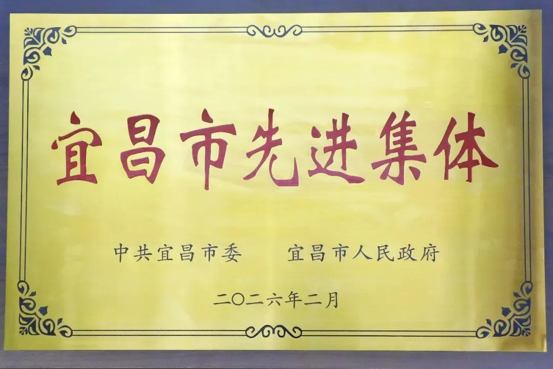 贝博app在线荣获&ldquo;宜昌市先进集体&rdquo;称号